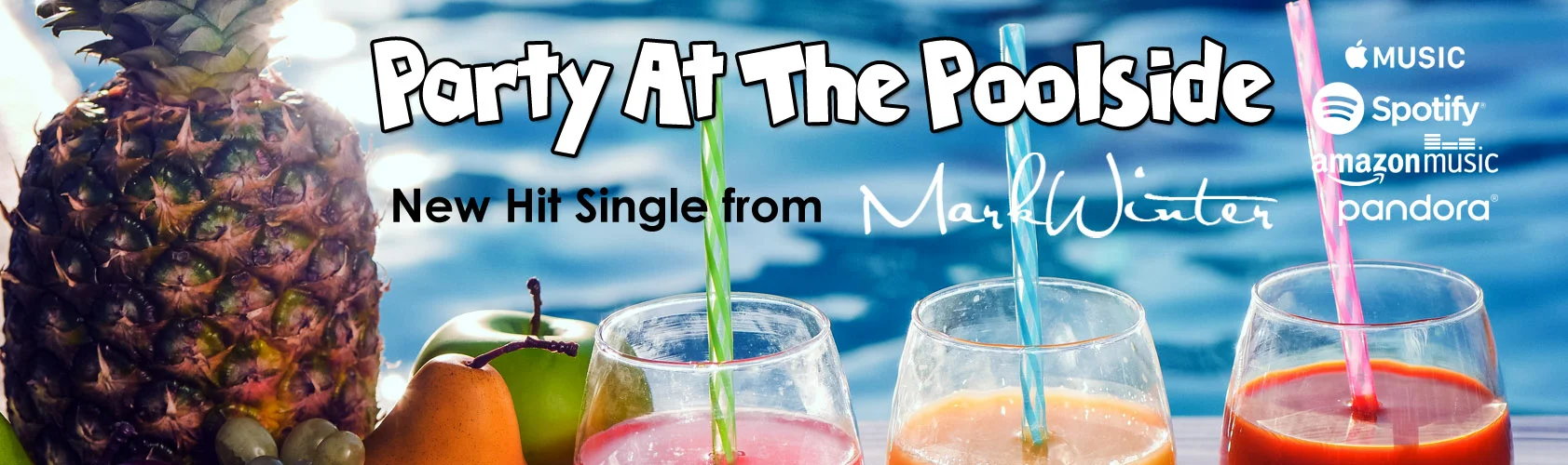 Party At The Poolside by Mark Winter