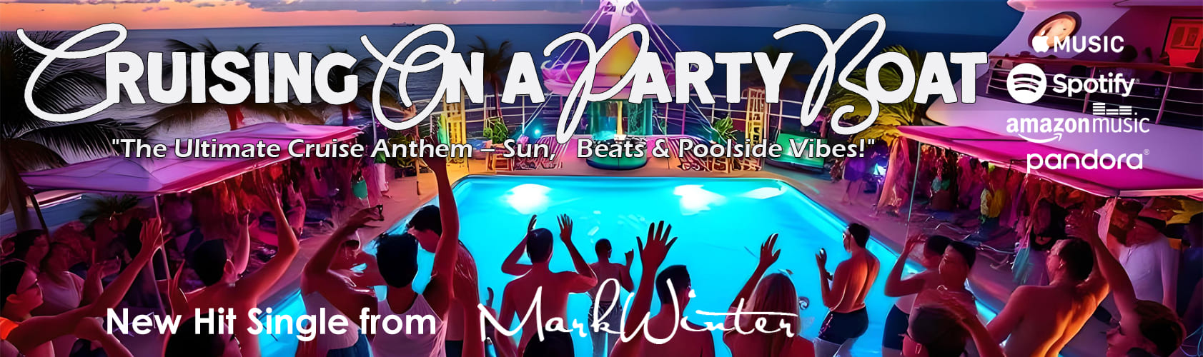 Cruising on a Party Boat by Mark Winter